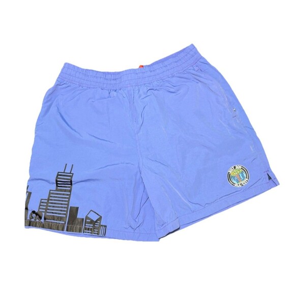 Just Don Other - Just Don All City Shooting Shorts Liner Blue Mens Large GUC